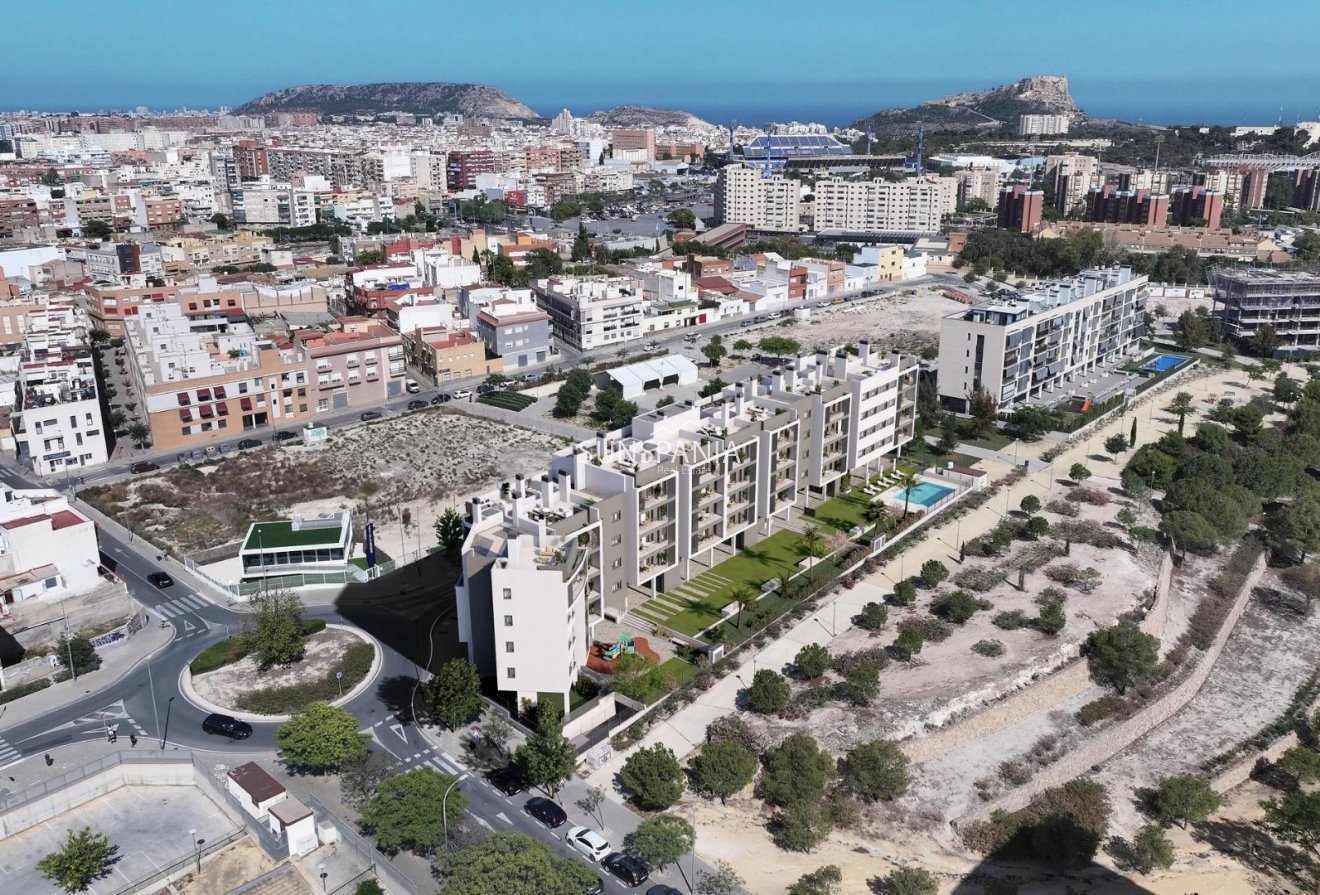 Obra nueva - Piso -
Alicante - San Agustín-PAU 2