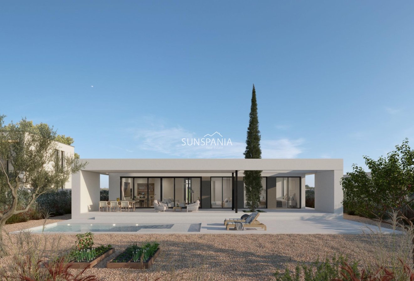 Obra nueva - Chalet -
Fuente Álamo - Hacienda del Alamo