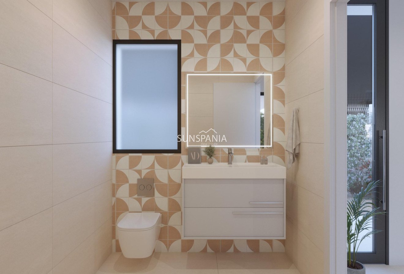 Obra nueva - Chalet -
Fuente Álamo - Hacienda del Alamo