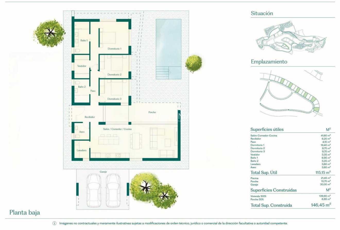 Obra nueva - Chalet -
Fuente Álamo - Hacienda del Alamo