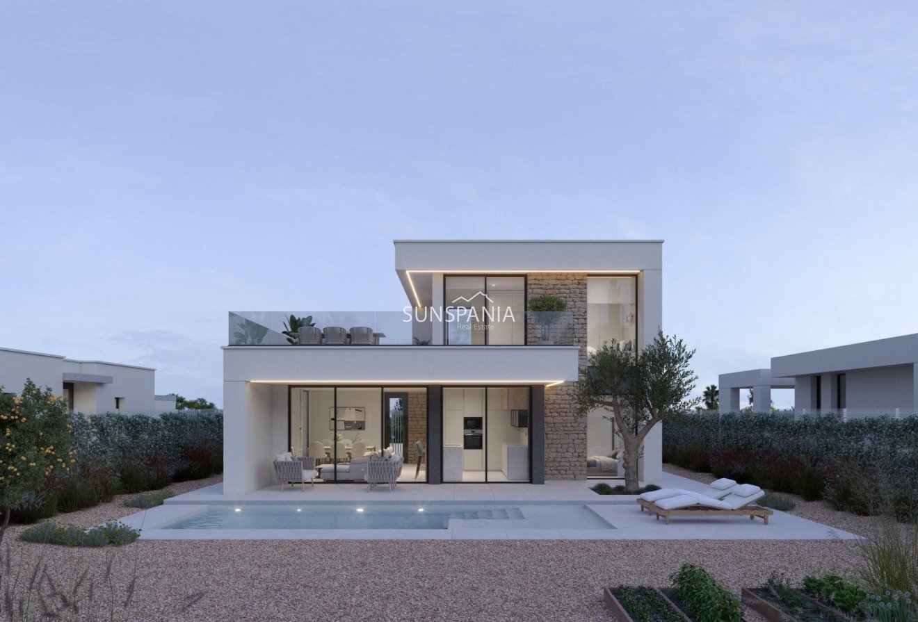 Obra nueva - Chalet -
Fuente Álamo - Hacienda del Alamo