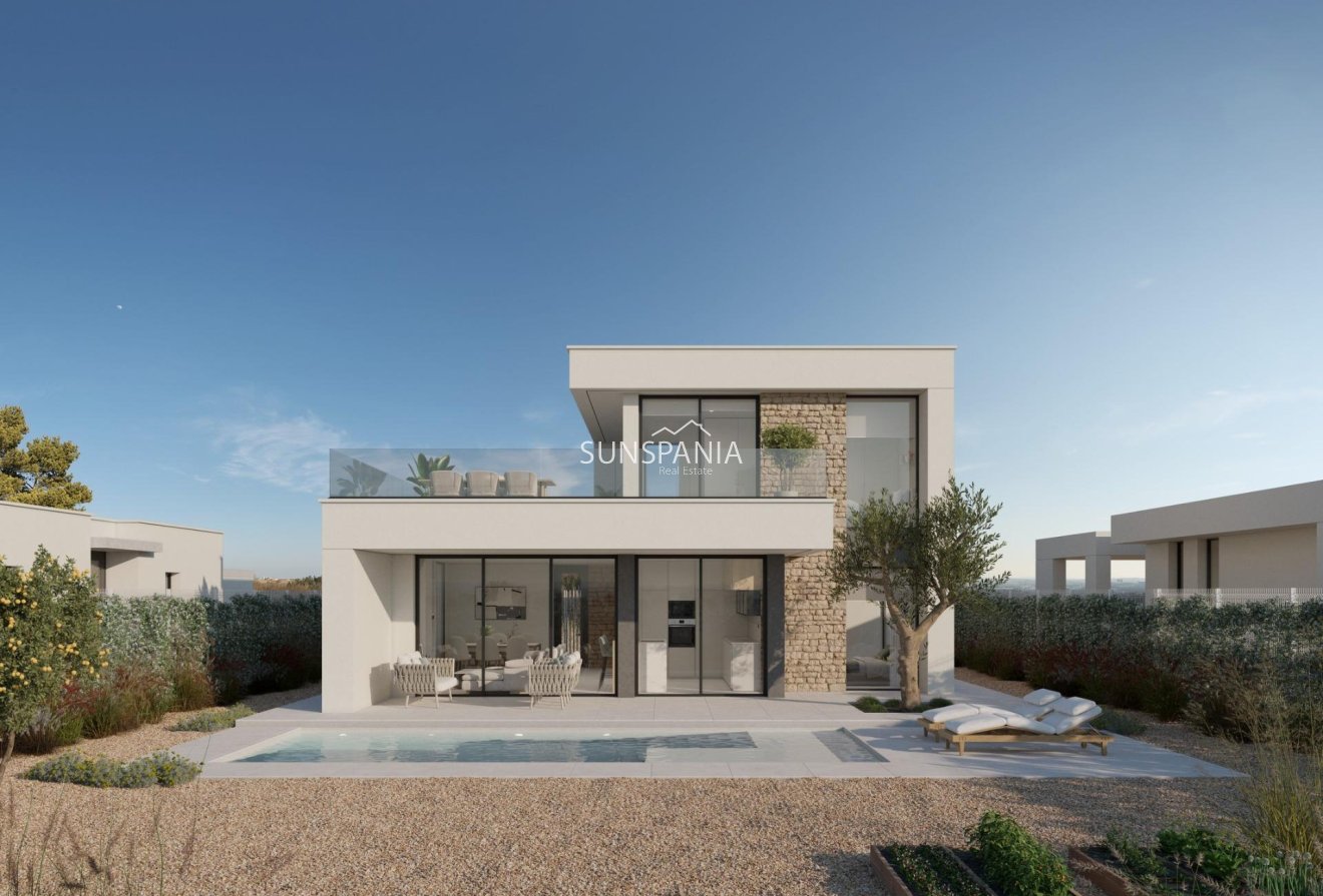 Obra nueva - Chalet -
Fuente Álamo - Hacienda del Alamo