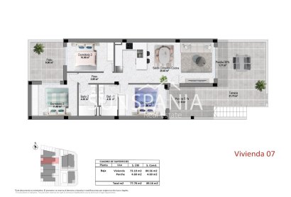 Obra nueva - Piso -
Pilar de la Horadada - pueblo