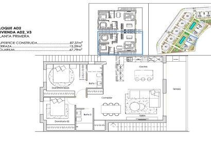 Obra nueva - Piso -
Torre Pacheco - Santa Rosalia Lake And Life Resort