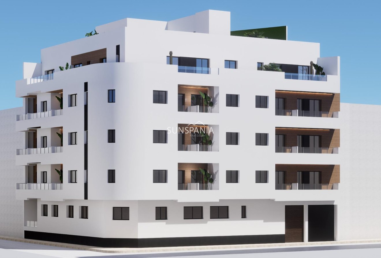 New Build - Apartment -
Torrevieja - pueblo