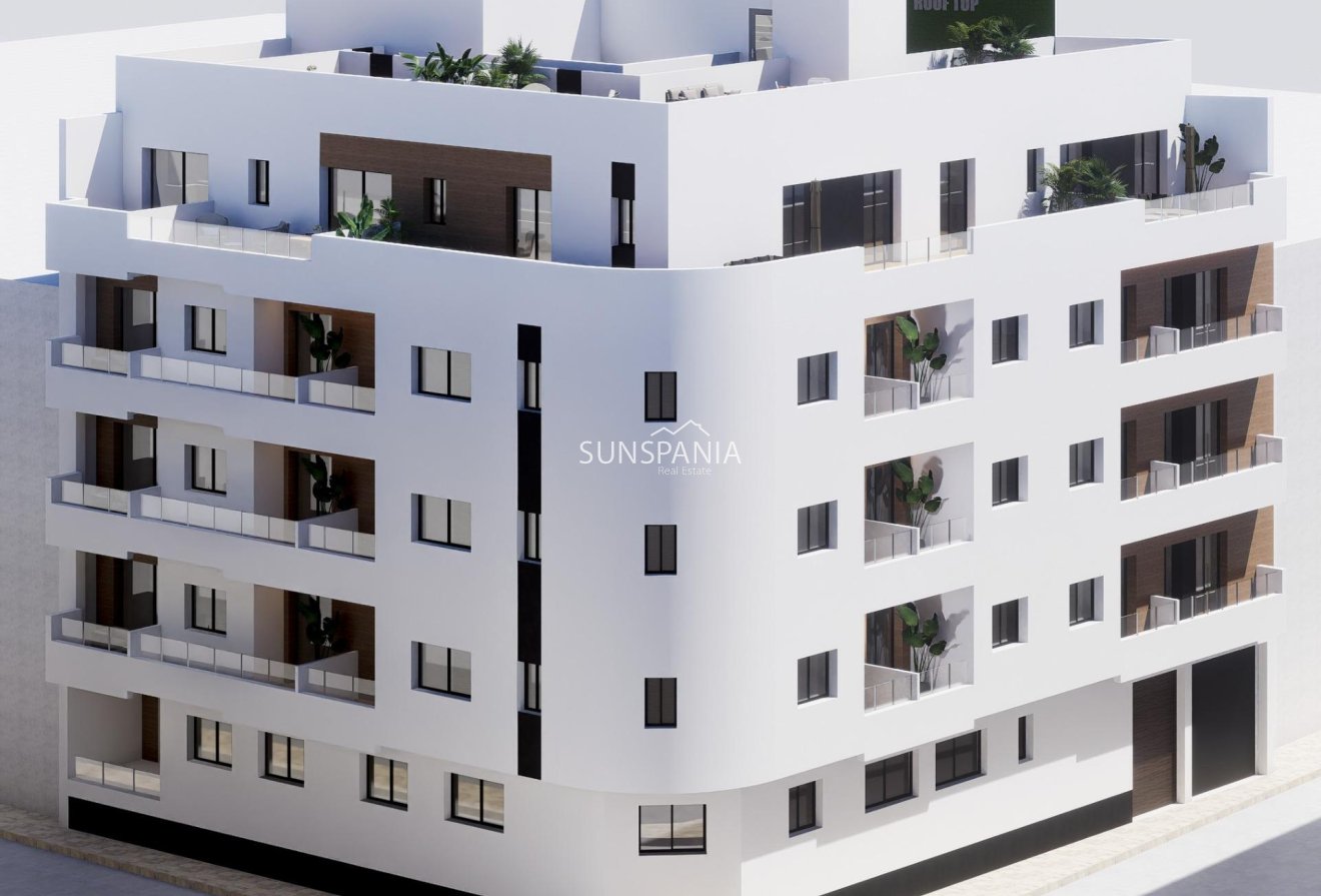 Obra nueva - Ático -
Torrevieja - pueblo