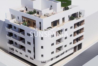 New Build - Apartment -
Torrevieja - pueblo