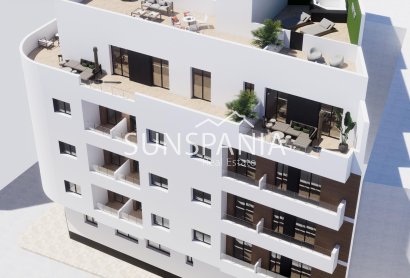 New Build - Apartment -
Torrevieja - pueblo
