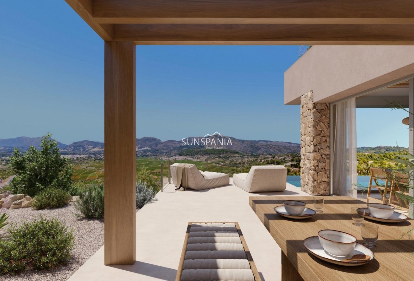 Obra nueva - Chalet -
Lliber - Montanya Llarga