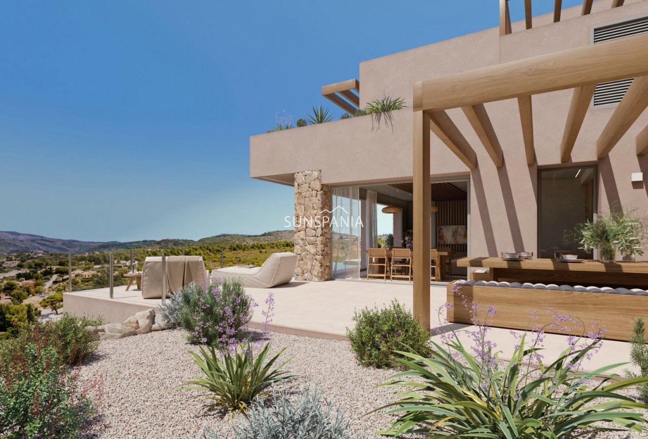 Obra nueva - Chalet -
Lliber - Montanya Llarga