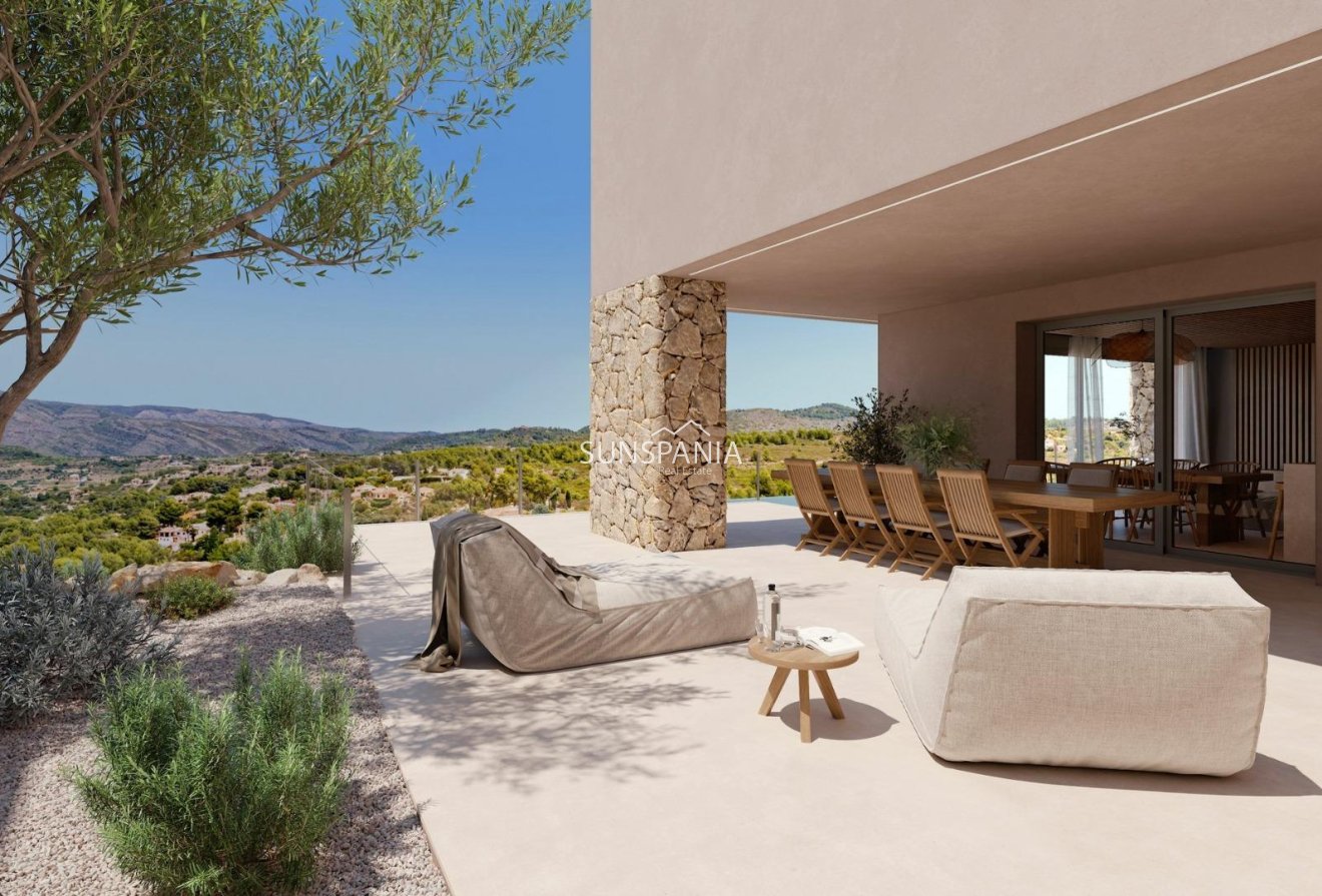 Obra nueva - Chalet -
Lliber - Montanya Llarga
