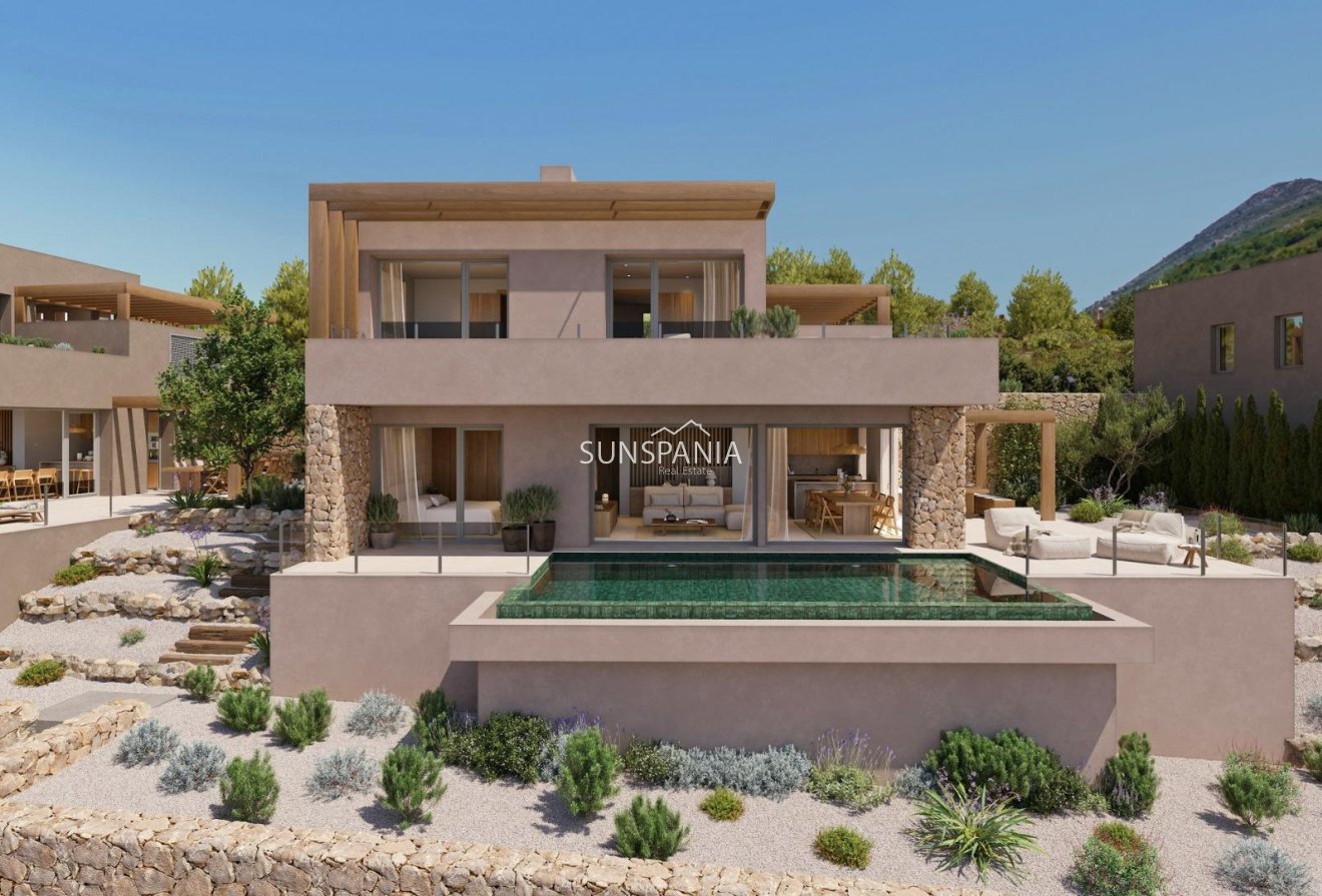 Obra nueva - Chalet -
Lliber - Montanya Llarga