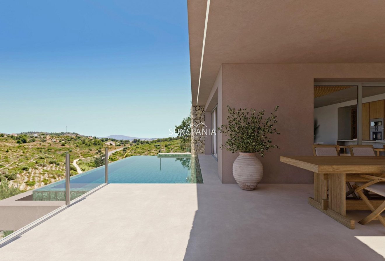 Obra nueva - Chalet -
Lliber - Montanya Llarga