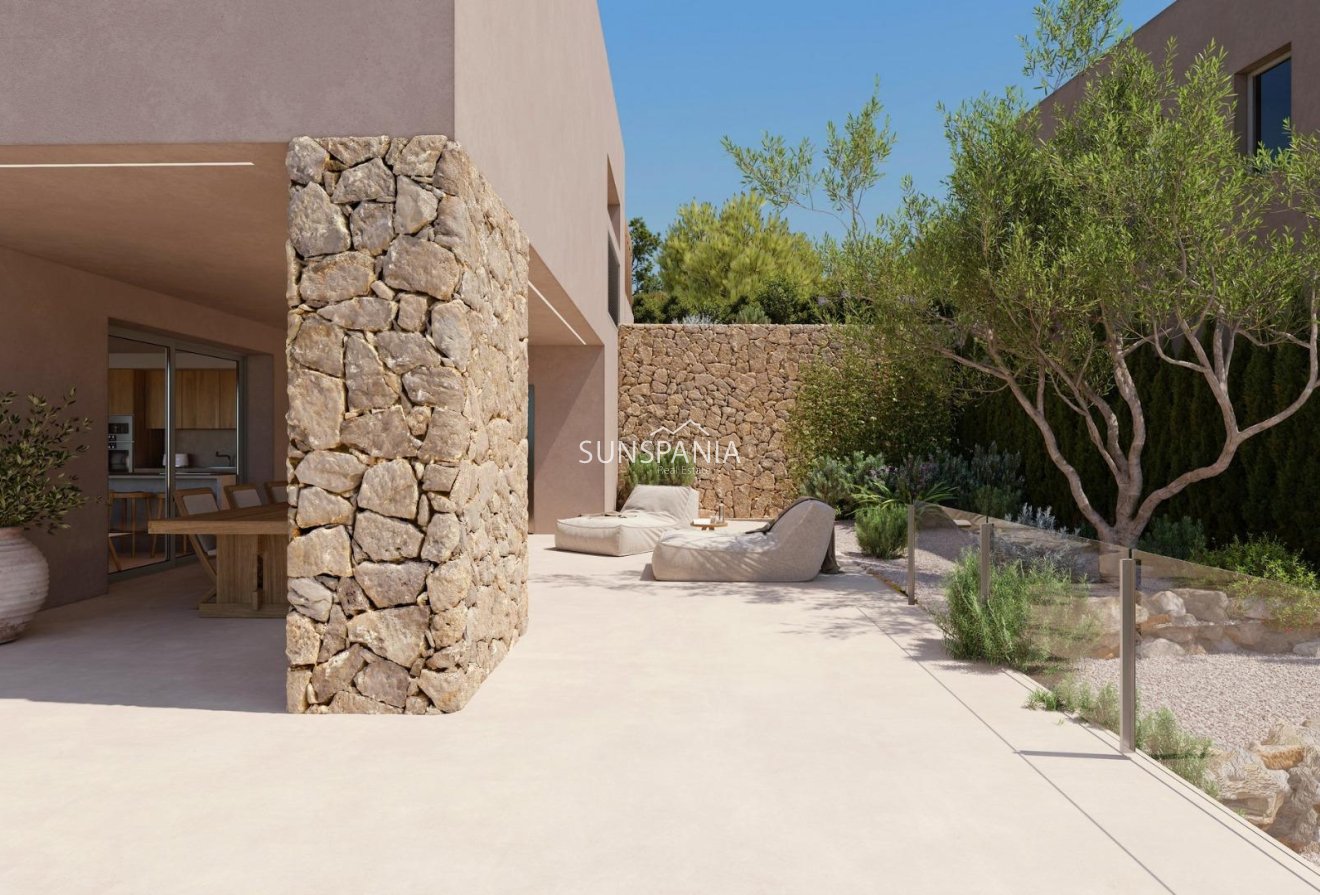 Obra nueva - Chalet -
Lliber - Montanya Llarga