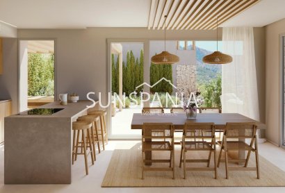 Obra nueva - Chalet -
Lliber - Montanya Llarga