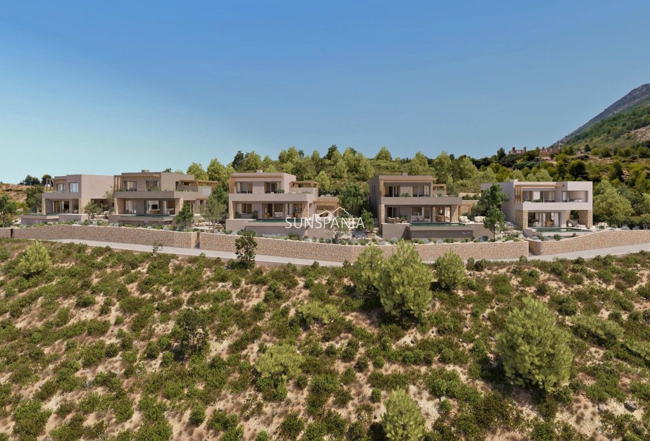 Obra nueva - Chalet -
Lliber - Montanya Llarga