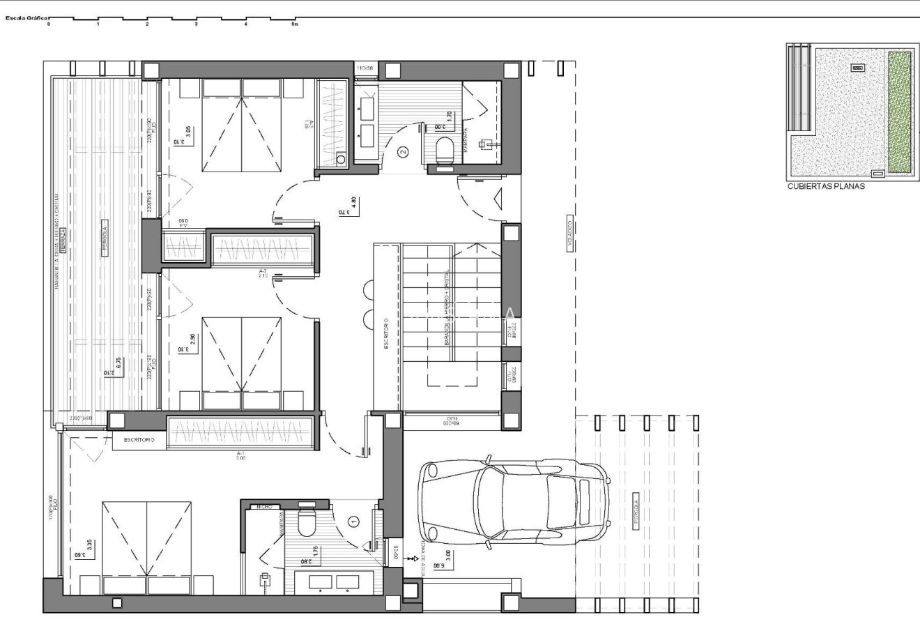 Obra nueva - Chalet -
Lliber - Montanya Llarga