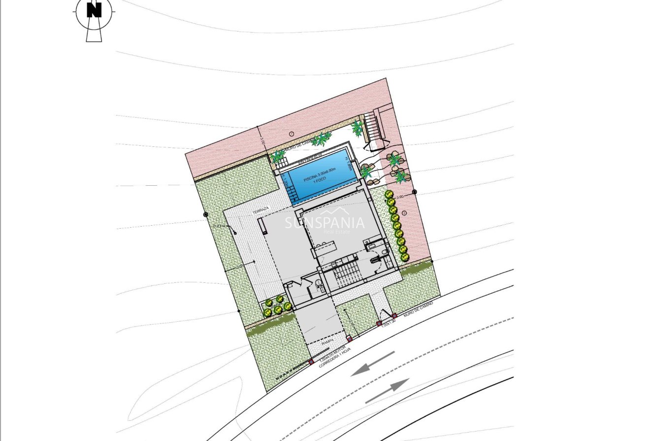 Obra nueva - Chalet -
Lliber - Montanya Llarga