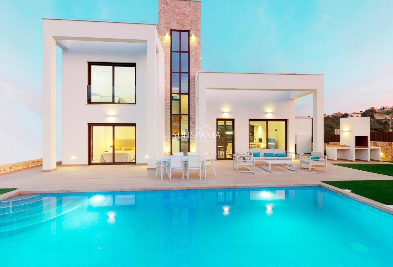 Obra nueva - Chalet -
Finestrat - Campana Garden