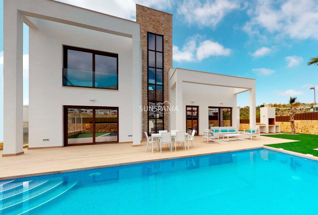 Obra nueva - Chalet -
Finestrat - Campana Garden