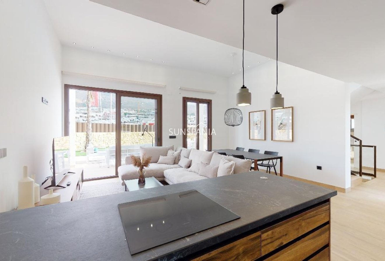 Obra nueva - Chalet -
Finestrat - Campana Garden