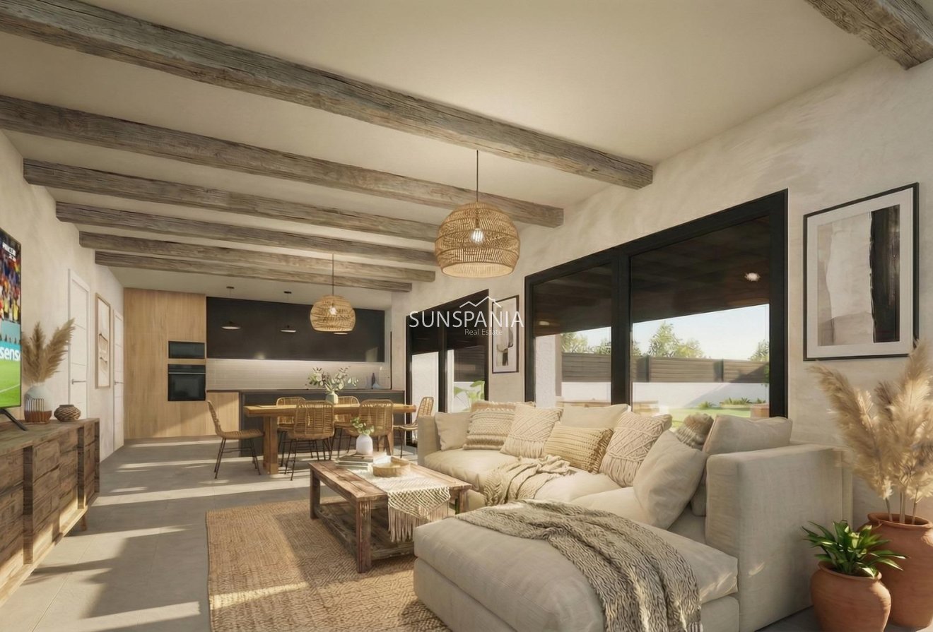 Obra nueva - Chalet -
Aspe - urbanizaciones