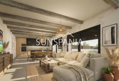 Obra nueva - Chalet -
Aspe - urbanizaciones