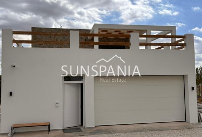 Obra nueva - Chalet -
Pinoso - Casas Pastor
