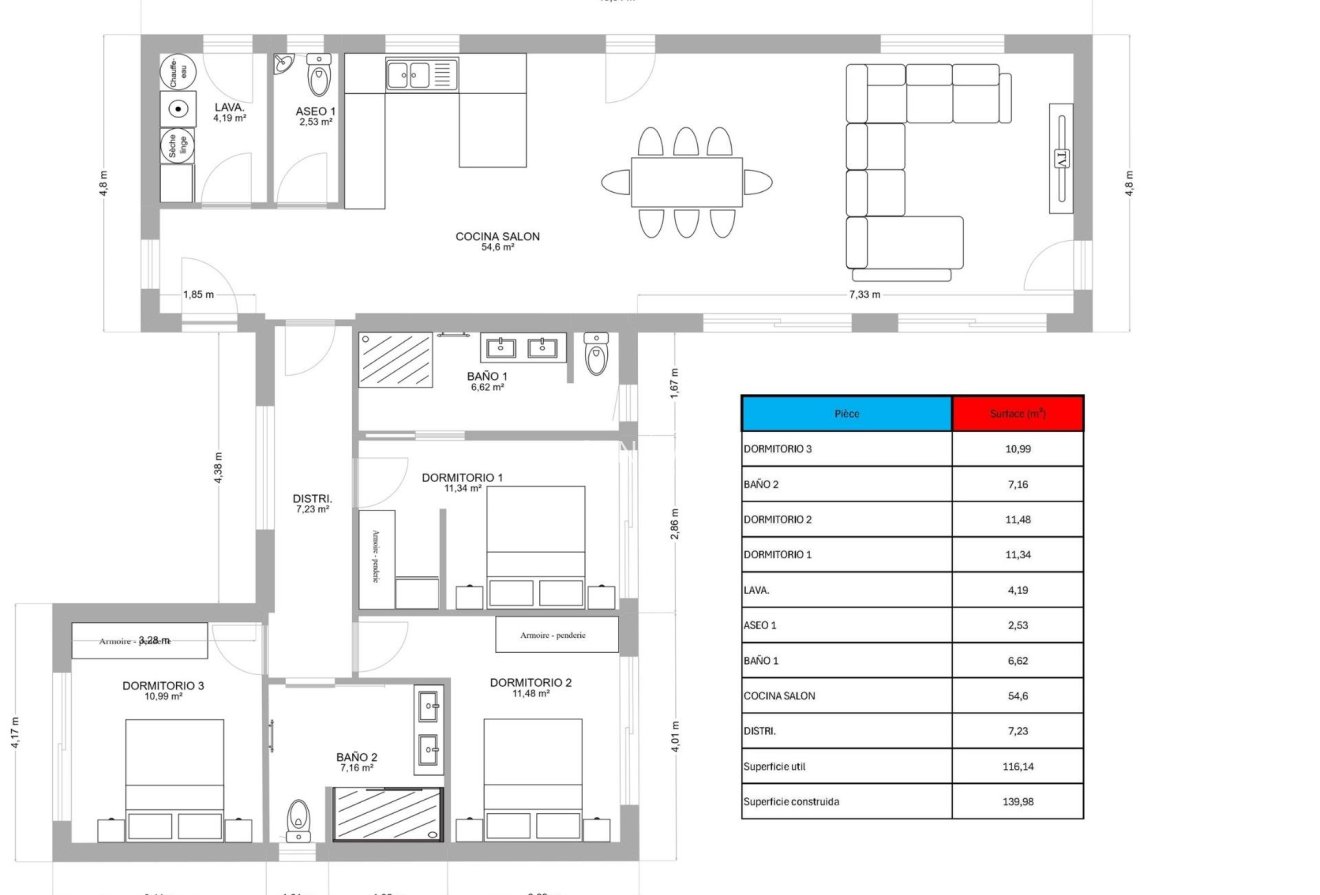 Obra nueva - Chalet -
Pinoso - Casas Pastor