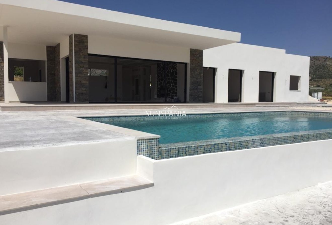 Obra nueva - Chalet -
Pinoso - Casas Pastor