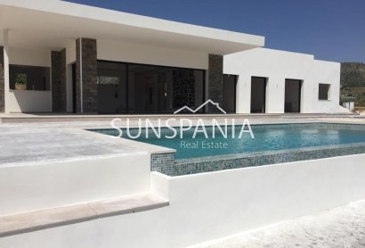 Obra nueva - Chalet -
Pinoso - Casas Pastor