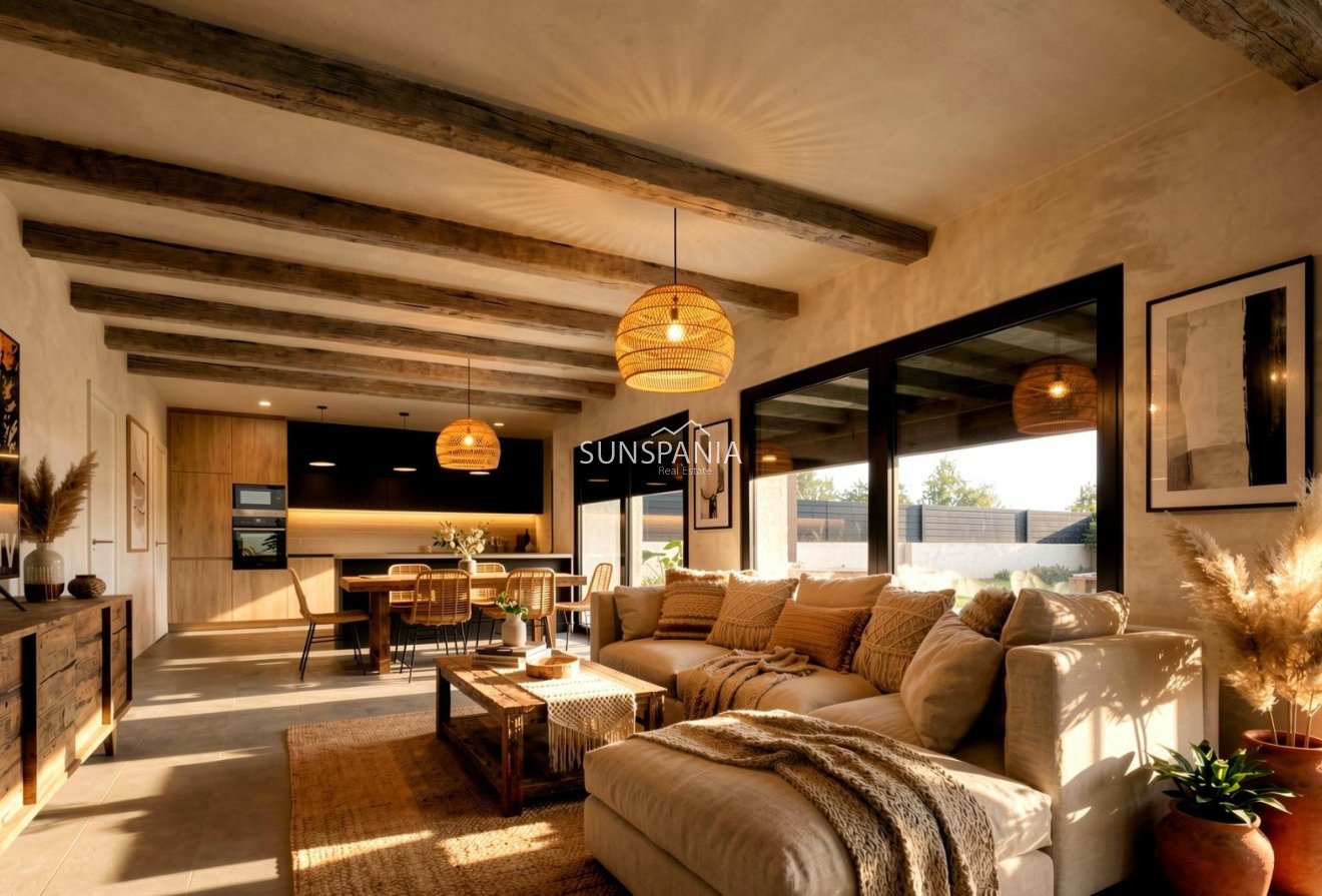 Obra nueva - Chalet -
Pinoso - Casas Pastor