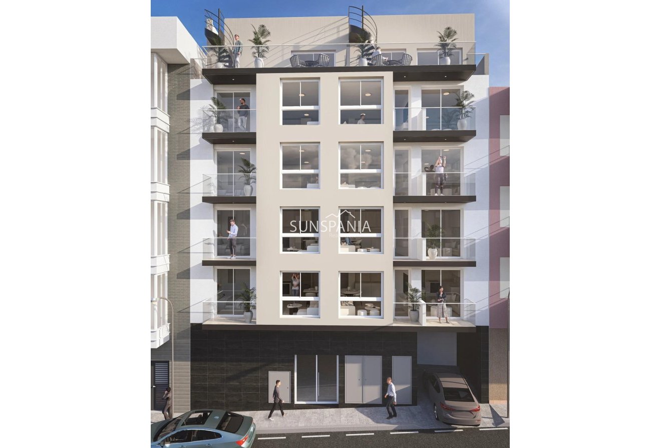 Obra nueva - Ático -
Torrevieja - Centro