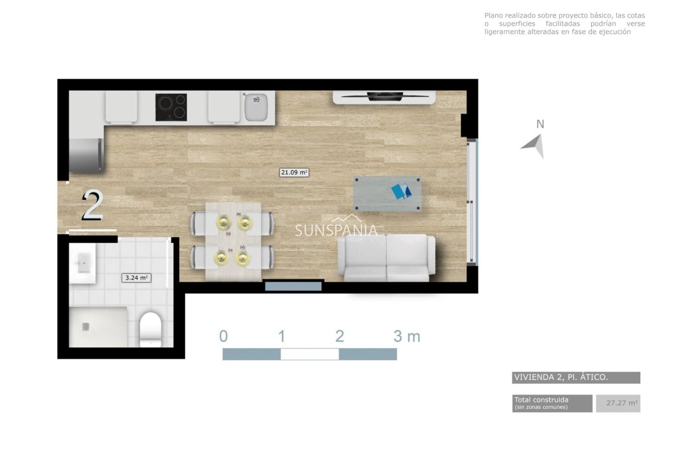 Obra nueva - Ático -
Torrevieja - Centro