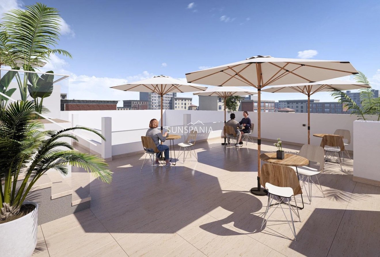 Obra nueva - Piso -
Torrevieja - Centro
