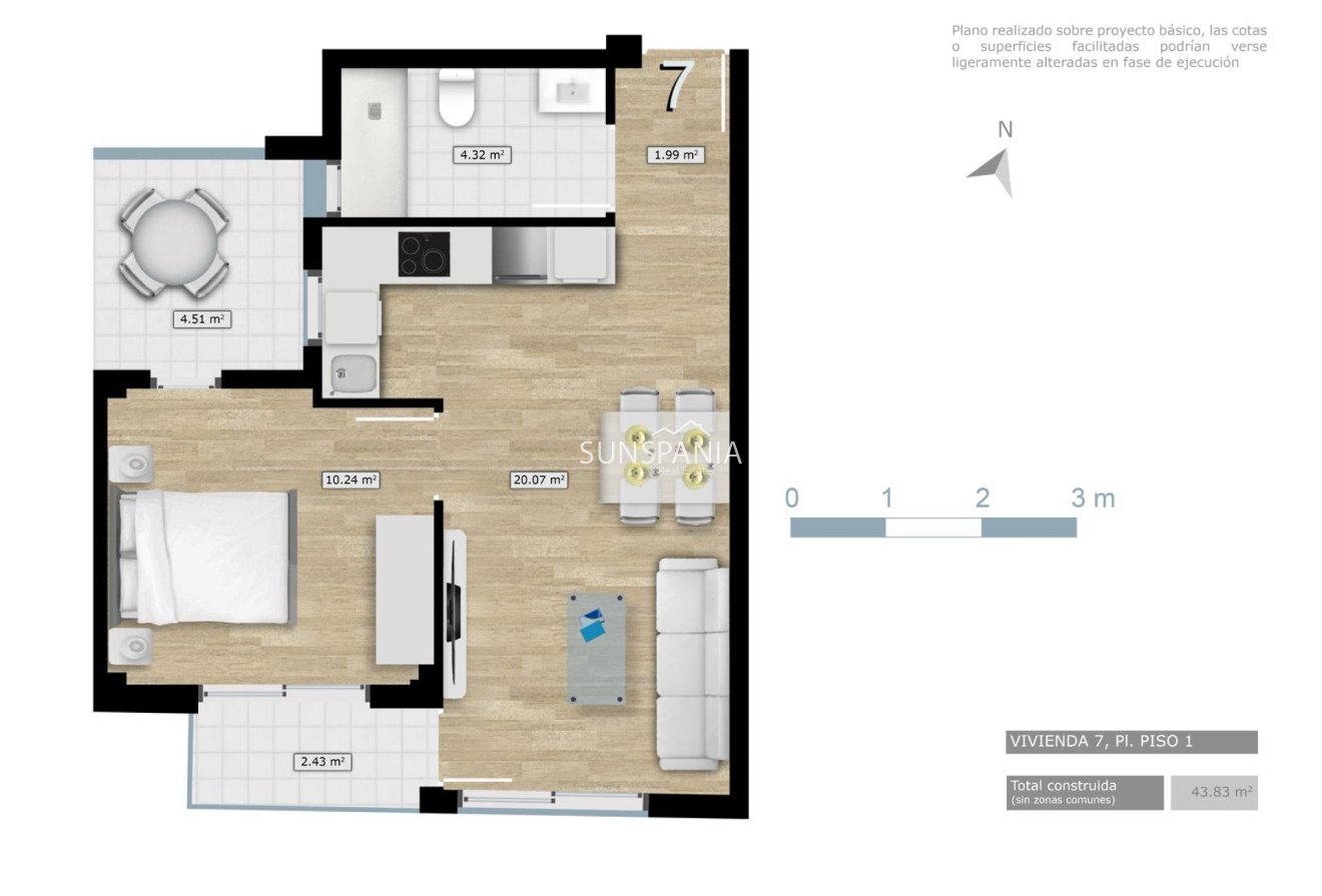Obra nueva - Piso -
Torrevieja - Centro