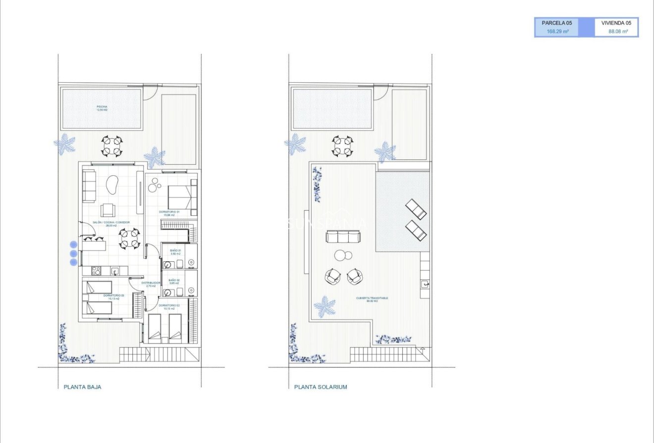 Obra nueva - Chalet -
Torre Pacheco - El Jimenado
