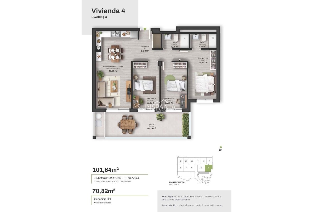 Obra nueva - Piso -
Mojacar - Descargador