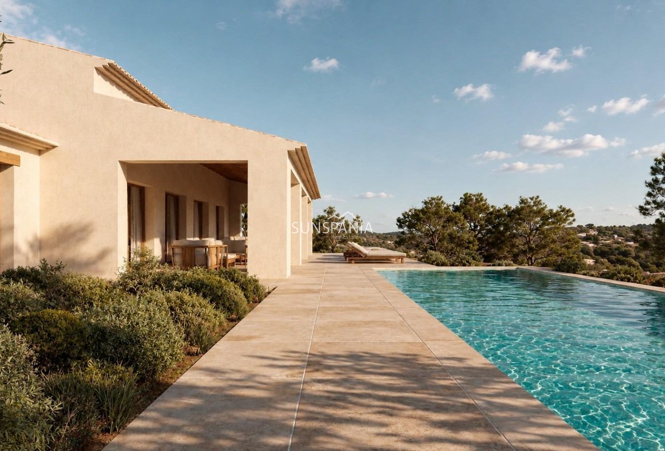 Obra nueva - Chalet -
Benissa - Serrallonga