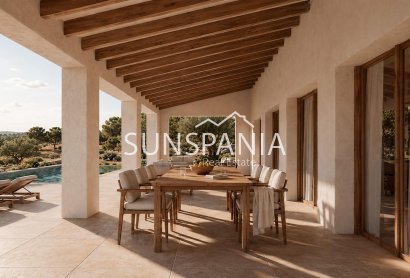 Obra nueva - Chalet -
Benissa - Serrallonga