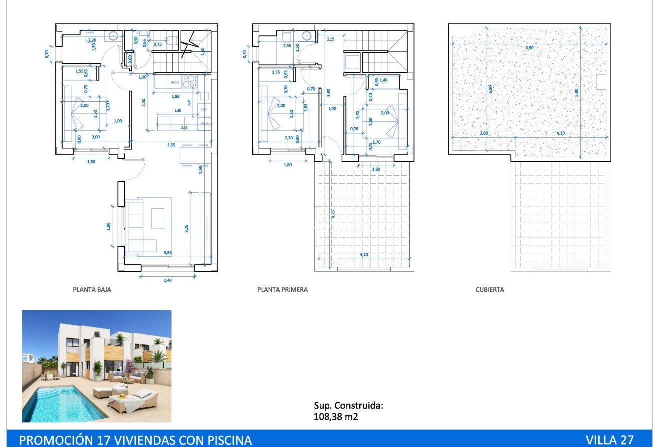 Obra nueva - Chalet -
San Fulgencio - Oasis La Marina