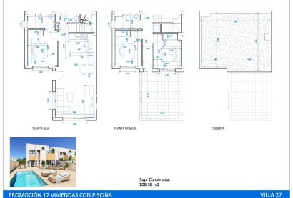 Obra nueva - Chalet -
San Fulgencio - Oasis La Marina