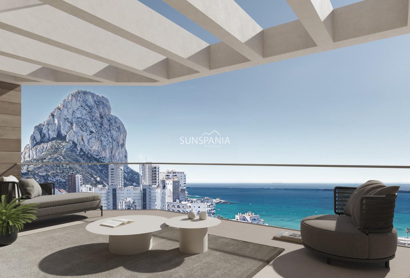 Obra nueva - Ático -
Calpe - Playa Arenal