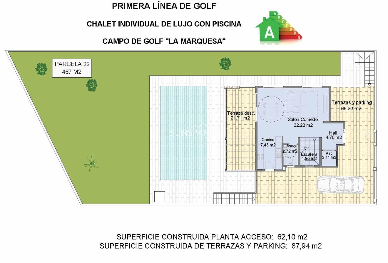 Obra nueva - Chalet -
Rojales - Golf La Marquesa (Ciudad Quesada)
