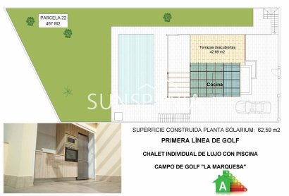 Obra nueva - Chalet -
Rojales - Golf La Marquesa (Ciudad Quesada)