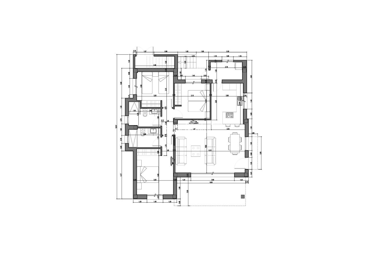 Obra nueva - Chalet -
Rafal - polideportivo