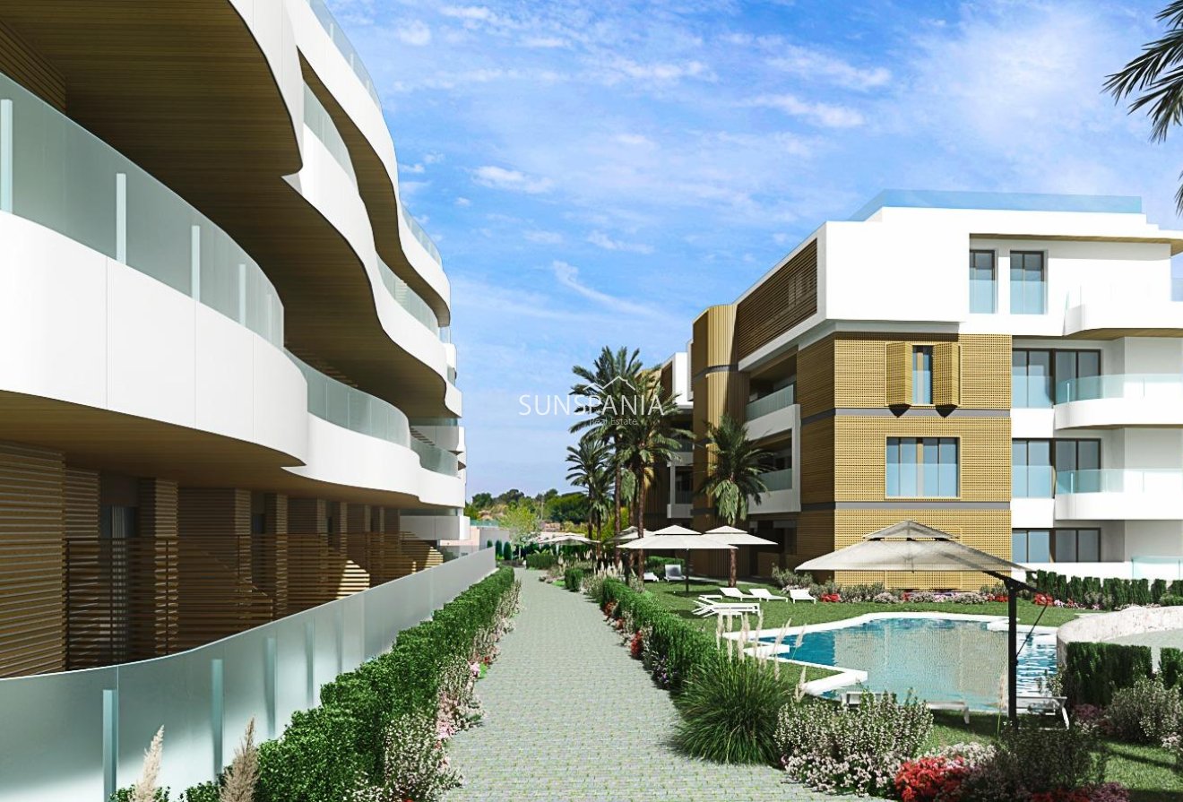 Obra nueva - Piso -
Orihuela Costa - Playa Flamenca