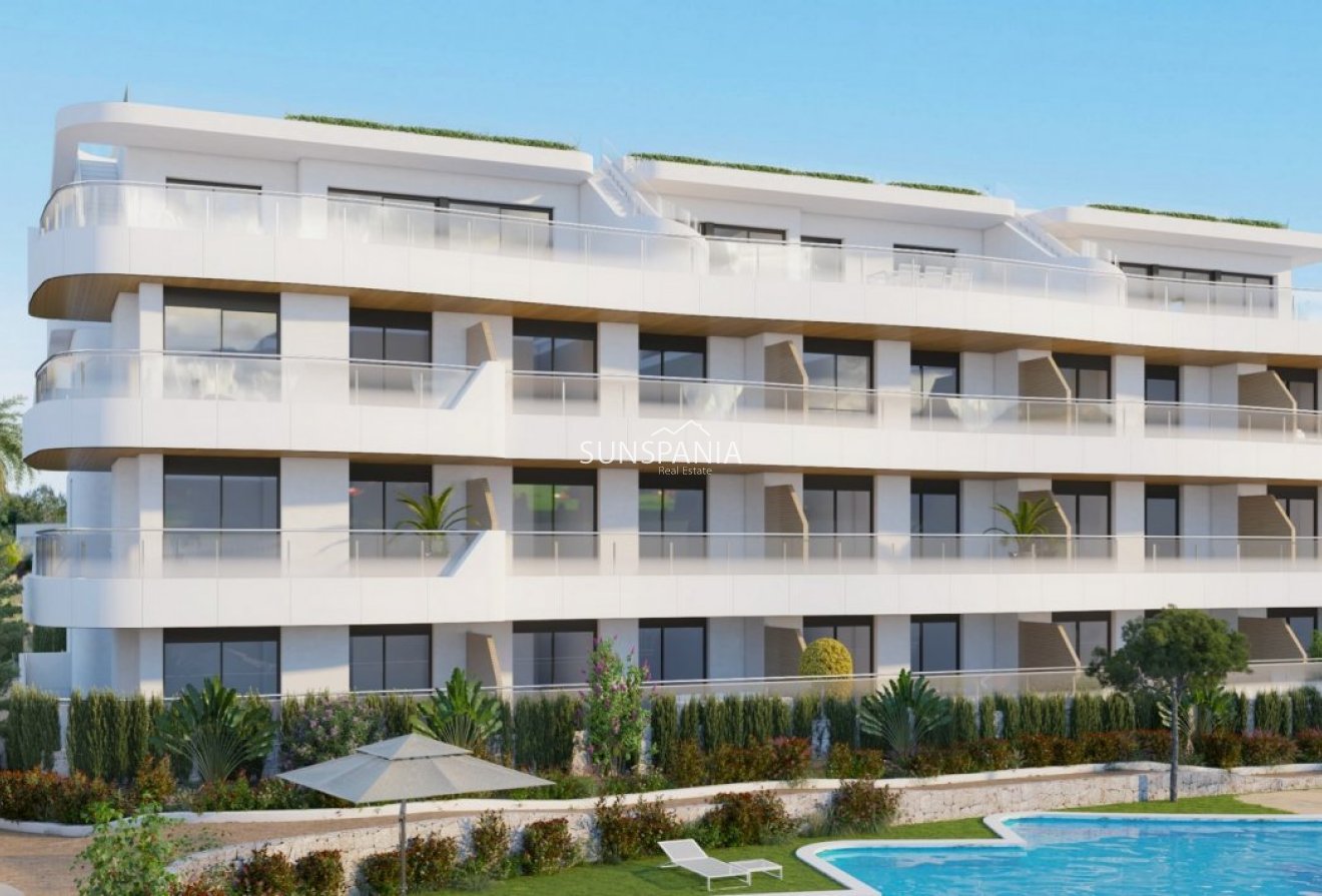Obra nueva - Piso -
Orihuela Costa - Playa Flamenca