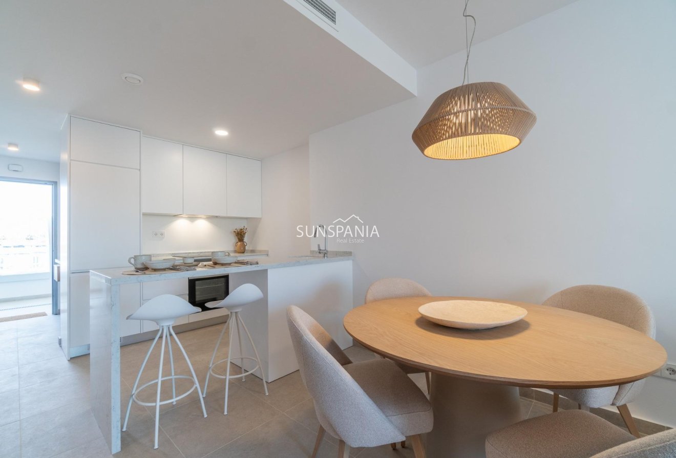 Obra nueva - Piso -
Orihuela Costa - Playa Flamenca