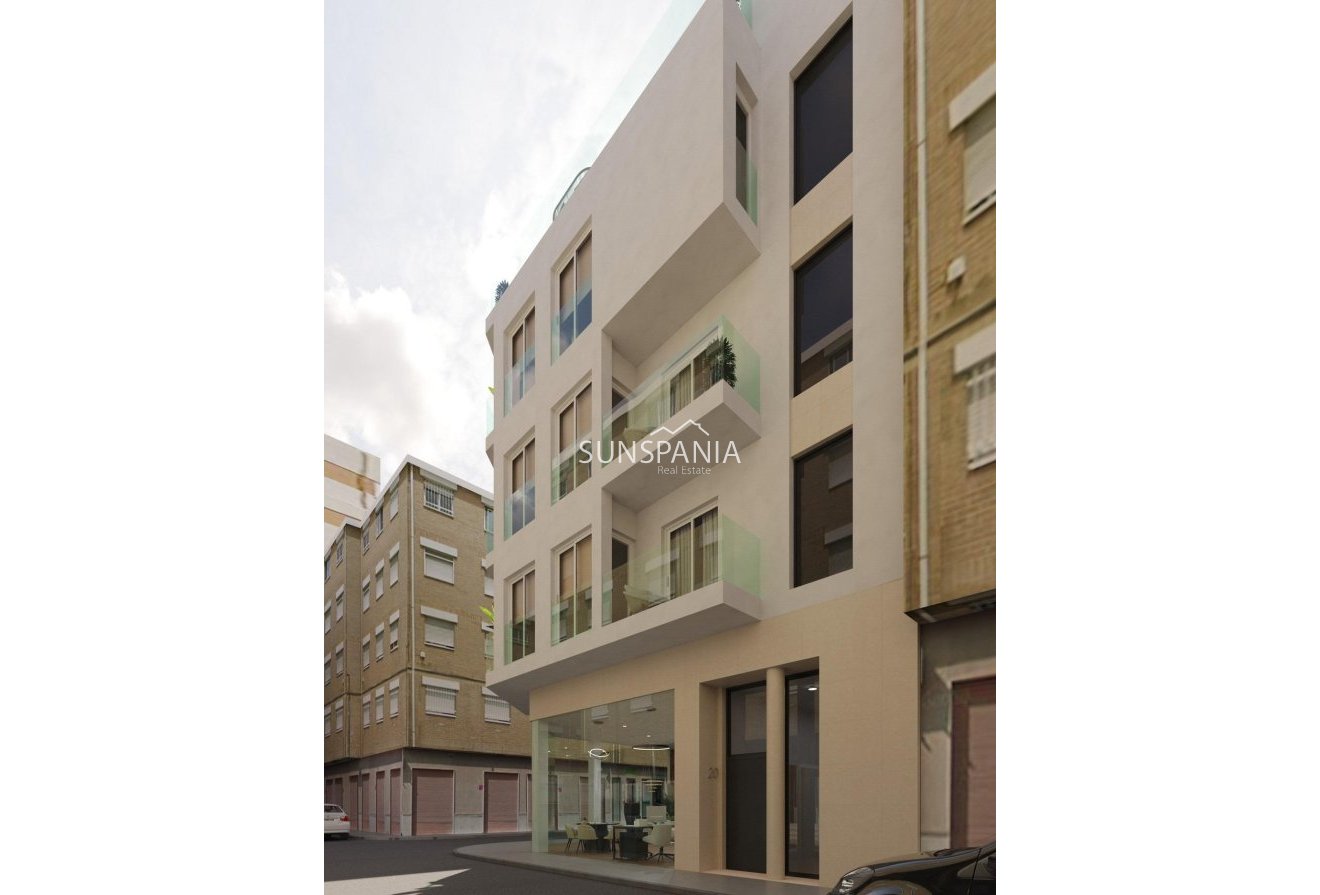 Obra nueva - Piso -
Guardamar del Segura - Centro